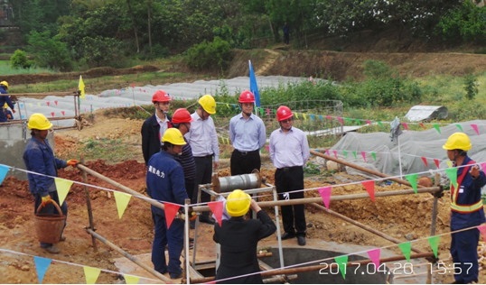 省磨练公司向导检查500千伏山桃一二三四线电力线路迁改工程（3标）施工事情