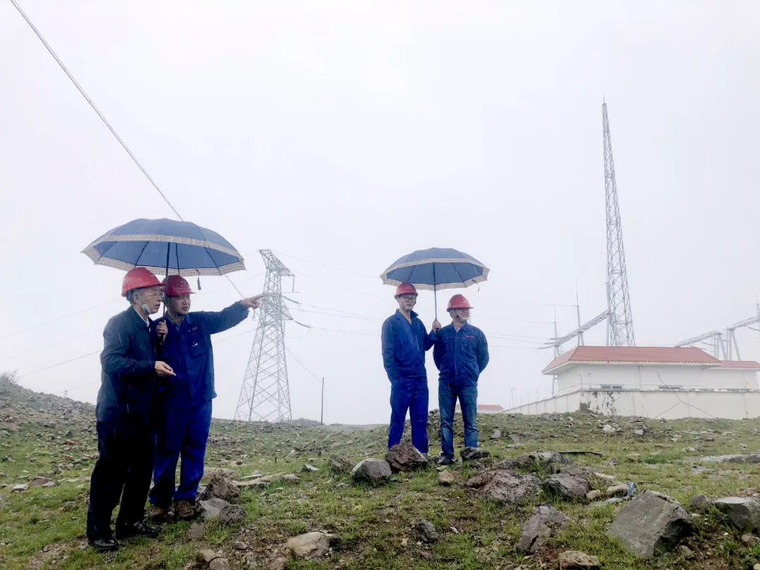 【7790必发集团动态】集团高级照料蒋家贵赴马店升压站—橄榄变电站220kV线路工程检查指导事情