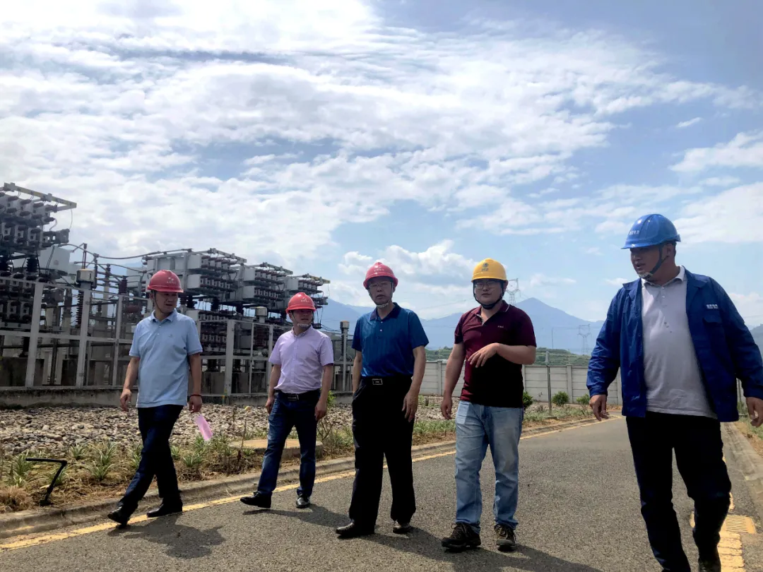 【7790必发集团动态】集团高级照料蒋家贵赴马店升压站—橄榄变电站220kV线路工程检查指导事情
