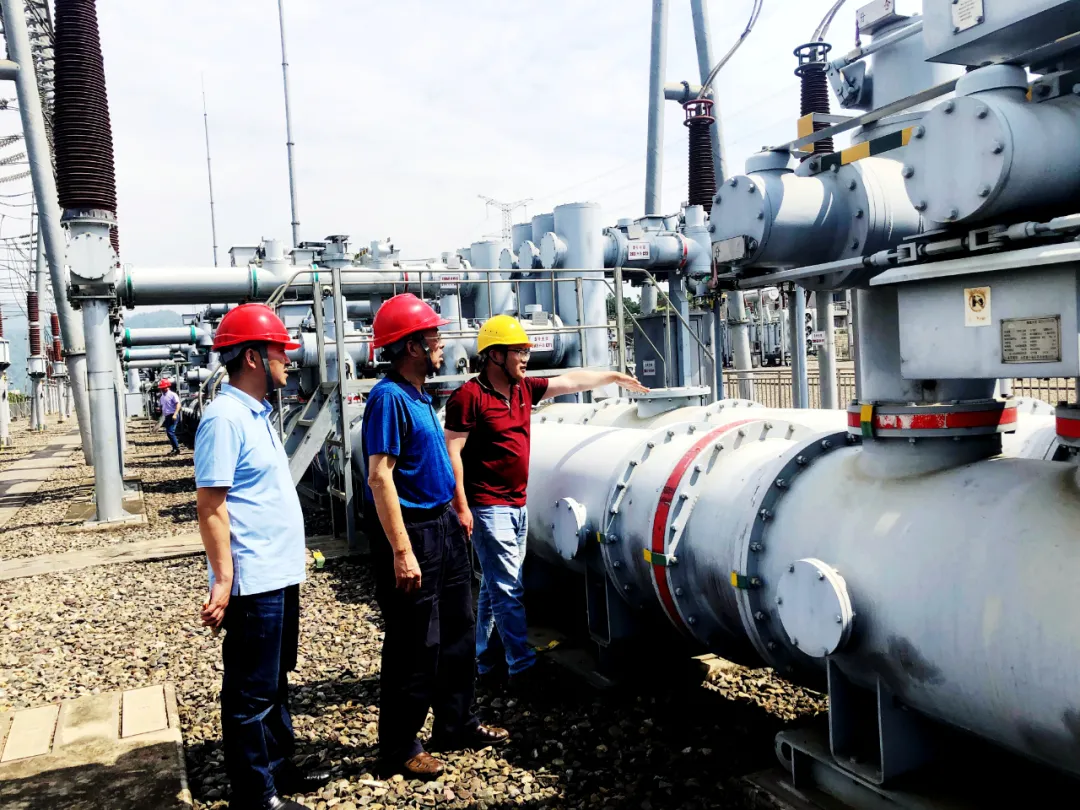 【7790必发集团动态】集团高级照料蒋家贵赴马店升压站—橄榄变电站220kV线路工程检查指导事情