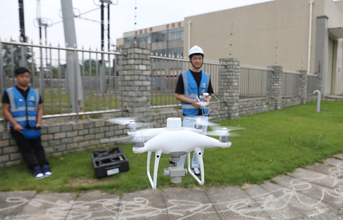 中机航飞举行西藏国网昌都供电公司110kV无人机自主细腻化巡检项目开工仪式