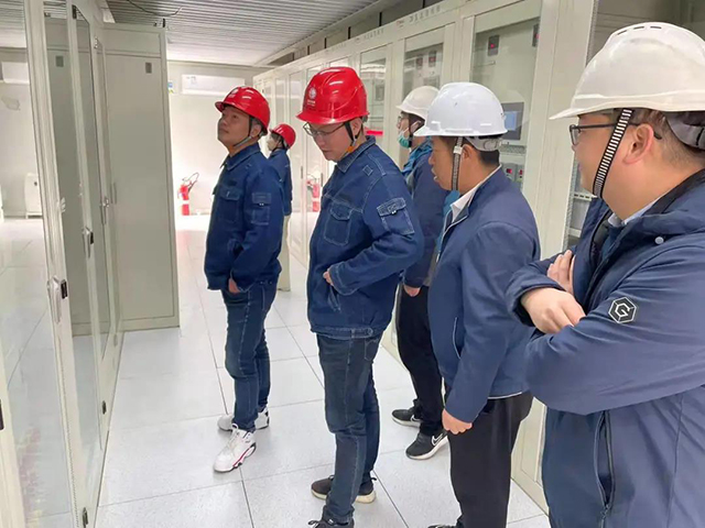  华润电力罗山30MW疏散式风电项目顺遂通过开关站受电及首批风机启动前阶段质量监视检查