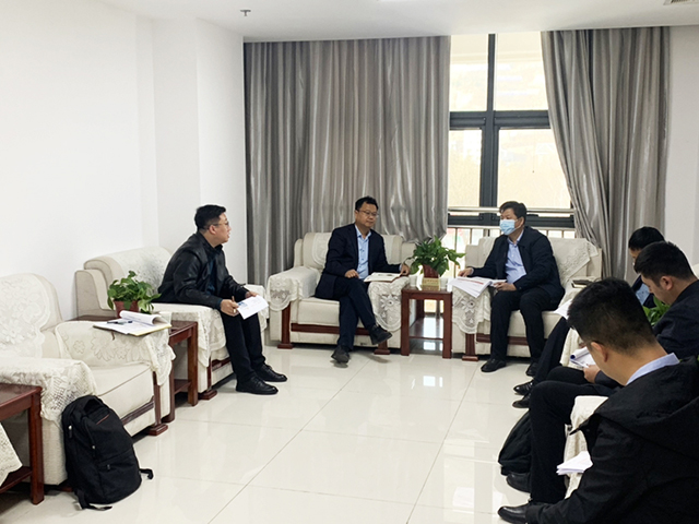 7790必发集团电力集团智慧能源科技常务副总孟琳一行赴彬州市开展生物质工业交流