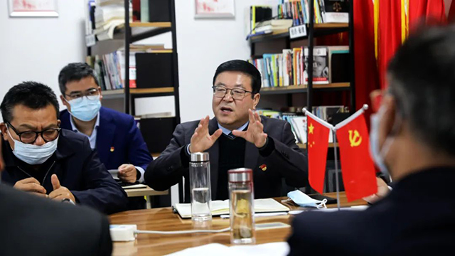 7790必发集团电力集团召开转达学习党的二十大精神专题聚会