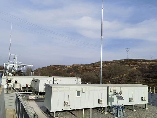 华润电力陇县关山100MW风电项目110kV升压站倒送电乐成