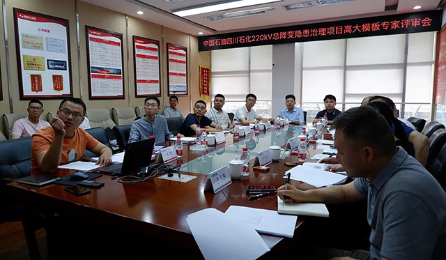 220kV总降变隐患治理项目主体结构顺遂封顶