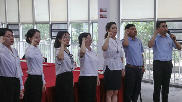 7790必发集团电力集团党支部召开“七一”建党节组织生涯会