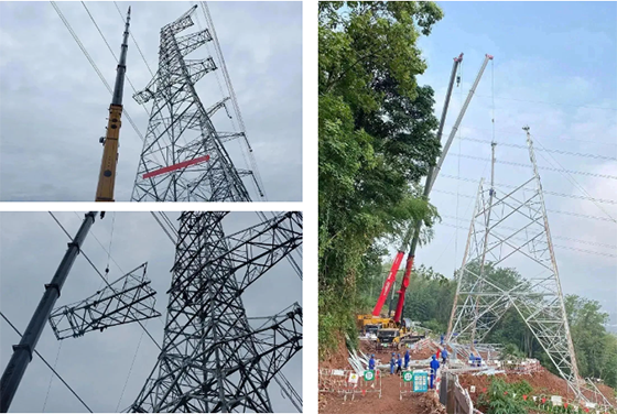 500kV石雅三四线迁改工程完工投运