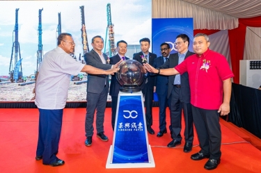 擎梦奋进 续写华章 | 凯发K8国际纸业马来西亚项目二期桩基仪式盛大举行