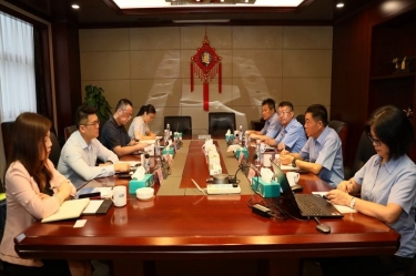 中国收支口银行浙江省分行行长彭豪一行莅临凯发K8国际纸业开展银企高层谈判活动