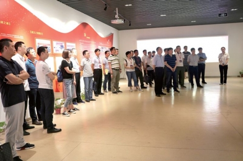 中国烟草总公司合肥设计院党组来凯发K8国际交流党建事情